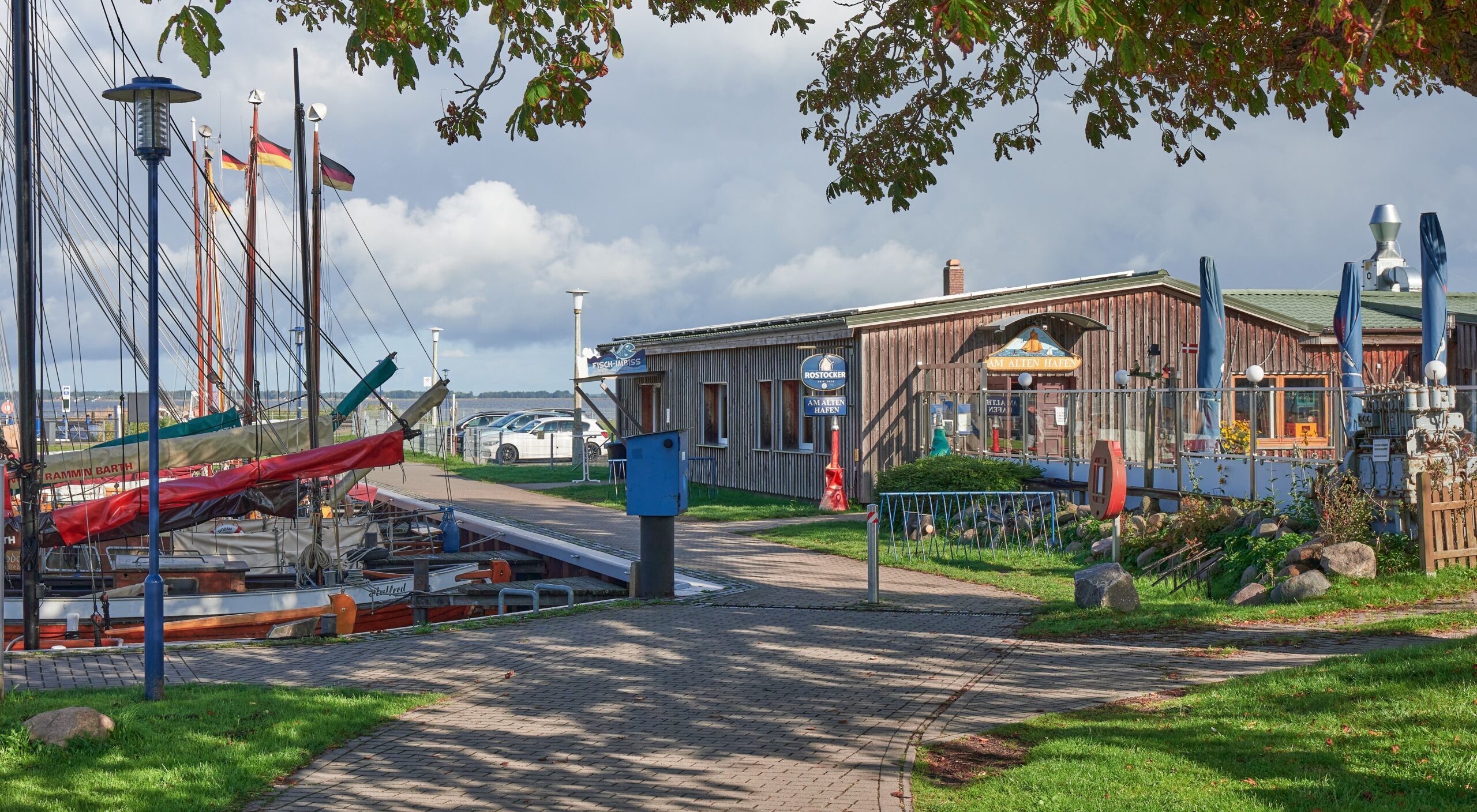 Gaststätte "Am alten Hafen" in Bodstedt