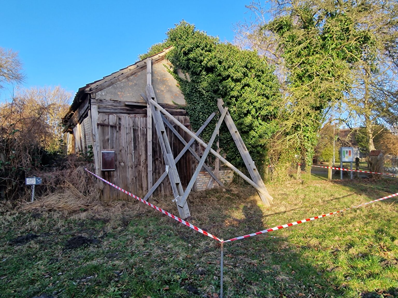 alte Durchfahrtsscheune in Bodstedt