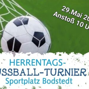 Herrentag ist Fussball-Turniertag! | von Ines Bauer