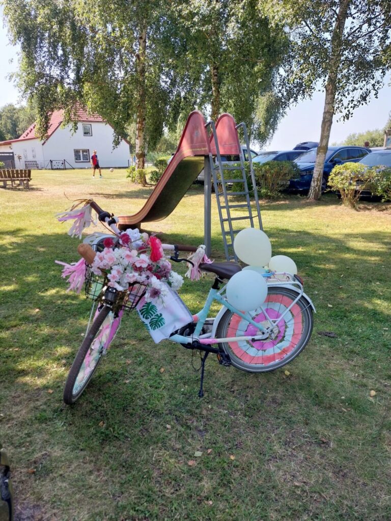 Kunst am Fahrrad