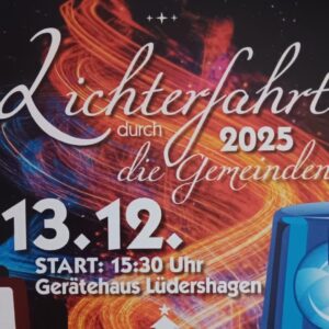 Lichterfahrt durch die Gemeinden | von Maik Schlodinski