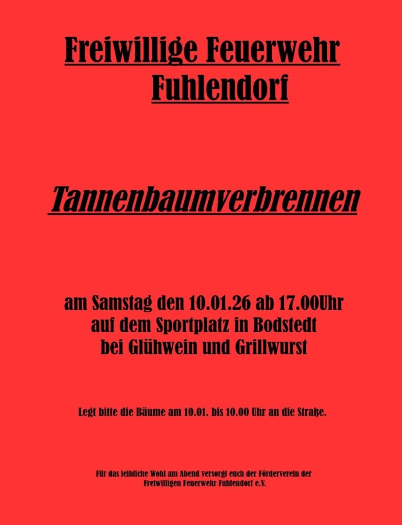 tannenbaumverbrennen