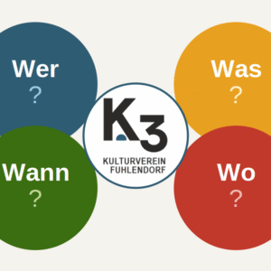 Welche aktuellen Veranstaltungen laufen beim Kulturverein Fuhlendorf K-Drei e.V. ? | Iris Peinl